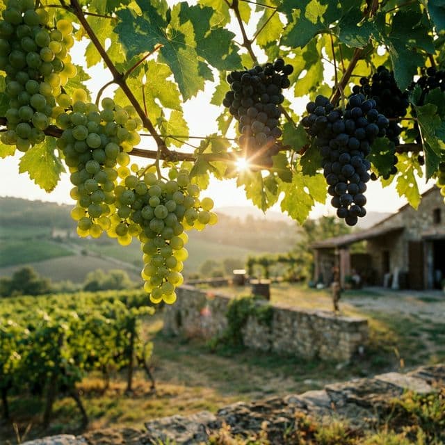 Vineyard background